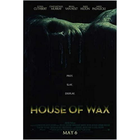 PHFZJYOU House of Wax Movie 2005 Poster frameless Painting Canvas Wall Posters Art Picture Print Modern Home Family Bedroom office Decor 16x24inch