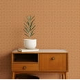 thumbnail image 2 of S4Sassy Self-Stick Decorative Wallpaper, Maze Geometric Print Wall Paper, Textured Vinyl Waterproof Contact Paper, Orange, 25"x60"inch Removable Renter Friendly Wall Covering For Bedroom, Dining Room, 2 of 9
