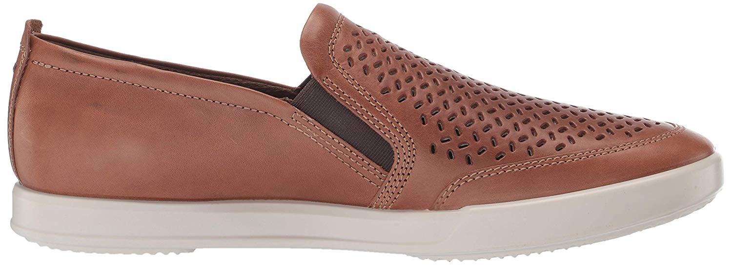 ecco collin perforated slip on