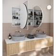 thumbnail image 5 of Glass Warehouse Stainless Steel Pill Medicine Cabinet White, 5 of 5