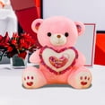thumbnail image 3 of Dtchengua Teddy Bouquet Doll - Romantic Plush Gift for Her, Valentine's Day, Anniversary & Special Occasions (9Inch, Pink), 3 of 7