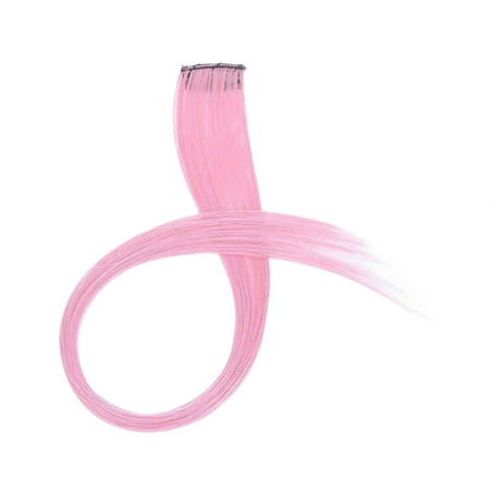 

YOHOME Gifts for Women Clearance 2023 Christmas Coloured Wig Piece Long Hair Teased Gradient No Natural Hair Extensions Strip Bundle Hanging Ear Dyed Wig Piece