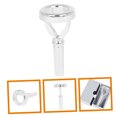 thumbnail image 4 of TEHAUX Trumpet Lip Vibration Trainer Plated Silver Plated Brass Device for Improved Playing Performance, 4 of 8