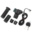 thumbnail image 3 of Bike Throttle Grips, Black 5 Wires Twist Throttle Kit  For Electric Vehicles, 3 of 8