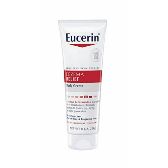 4 Pack - Eucerin Eczema Relief Body Creme 8oz Each