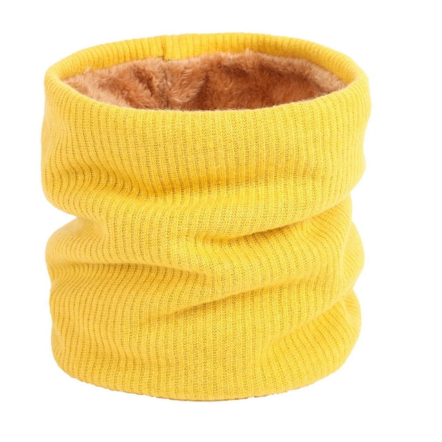 Bufanda de cuello de esquí de invierno, bufanda de tubo de polar, bufanda de anillo