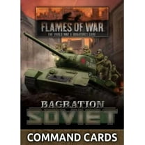 Battlefront Flames of War FW266C Bagration Soviet Command Cards