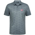 thumbnail image 2 of Men's Levelwear  Gray Cincinnati Reds Frost Polo, 2 of 3
