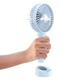 thumbnail image 3 of Hello Kitty 2 Pack Portable Fans - Stay Cool in Style - Pink and Blue, 3 of 7