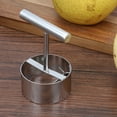 thumbnail image 4 of Cheers.US Apple Corer, Stainless Steel Kitchen Gadget Tool Fruit Seeder Core Remover Fruit Vegetable Tools Apple Pear Corer Easy Twist Fruits Tools Core Seed Remover, 4 of 7