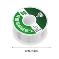 thumbnail image 2 of Low Melt Solder Wire Alloy Tin Lead Core Soldering Tin for Electrical Repair DIY Circuit Projects Welding Tool 1.0mm 100g Low Temperature Lighter Solder Wire, 2 of 2