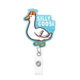 thumbnail image 1 of Funny Cartoon Pattern Badge Reel With Clip Closure For Workplace Graduation Induction Of Doctors Teachers Students And Workers, 1 of 4