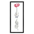 thumbnail image 2 of Stupell Industries Kids' Baby Elephants Flying with Floating Red Balloons, 13 x 30, Design by Aimee Del Valle, 2 of 5