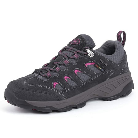 TFO Women's Lightweight Non-Slip Hiking Shoes Breathable Running Camping Outdoor Sports Trekking Shoes Sneakers Deep Gray