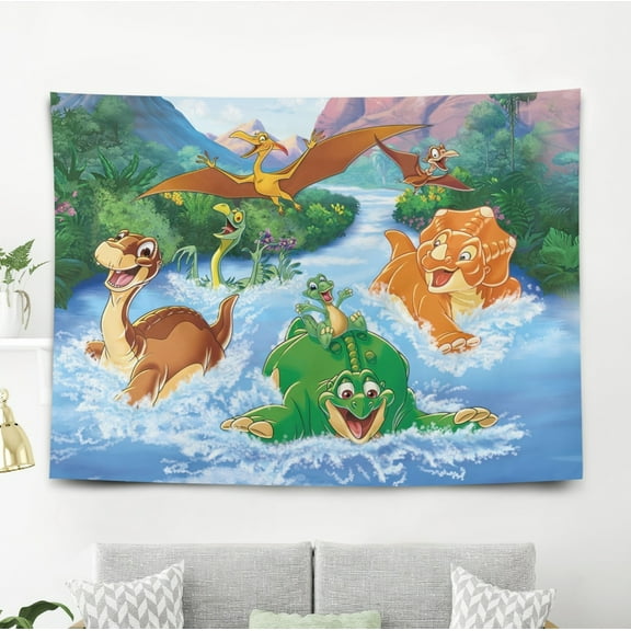 The Land Before Time Tapestry Wall Hanging for Bedroom Wall Decor Birthday Gift