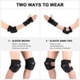 thumbnail image 2 of 6Pcs Adult/Youth Knee Pads Elbow Pads Wrist Guards Protective Gear Set for Multi Sports Skateboarding Skating Cycling M, 2 of 5