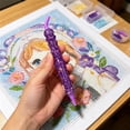 thumbnail image 6 of Glitter Diamond Art Painting Pens with 12 Tips, Mosaic Art Pen Kit, Comfort Grip for Beads Crafts, gift for crafter hobbyists, also for nail art & jewelry crafts, 6 of 9