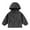 Grey, variant on Utlike Fall Boys Windbreaker Jacket Lightweight Hooded Zipper Coat Outdoor Casual Solid Color Jacket With Pocket School Coat For Boys Regular Fit Size 2 Years-3 Years