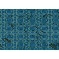 thumbnail image 1 of Ahgly Company Indoor Rectangle Patterned Light Sea Green Area Rugs, 8' x 12', 1 of 6
