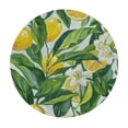 thumbnail image 4 of HAOXIT Round Table Cloth , Fruits Stain Resistance Wrinkle Circle Table Cover for Home Kitchen Party Camping Pinic 38-42, 4 of 8