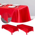 Hotel Banquet Wedding Scene Solid Color Birthday Party Table Cover