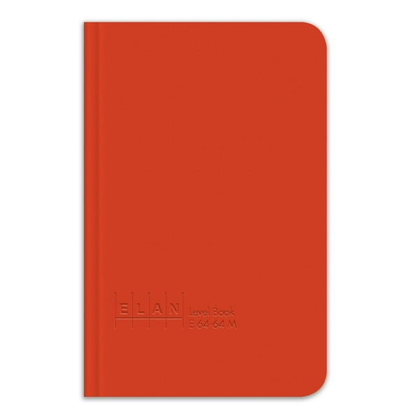 Elan Publishing Company E64-64M Mini Level Book 4 â
x 6 ½, Bright Orange Cover (Pack of 12)