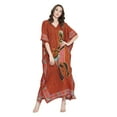 thumbnail image 1 of Caftans Longs pour Femmes, Robe Caftan Grande Taille, Robe de Soirée, Fête, Été, Plage, Robe d'Été, Manches Kimono, Robes Décontractées, 1 of 6