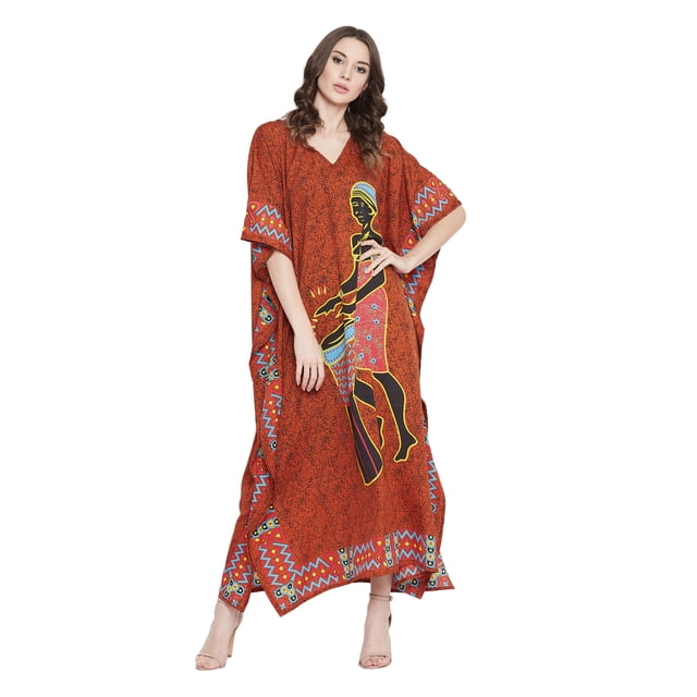 Caftans Longs pour Femmes, Robe Caftan Grande Taille, Robe de Soirée, Fête, Été, Plage, Robe d'Été, Manches Kimono, Robes Décontractées