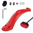 thumbnail image 1 of Rear Fender for Xiaomi M365/Pro Electric Scooter Short Ducktail Rear Mudguard Back Wing Taillight For Mijia Mi 1S Scooter, 1 of 7