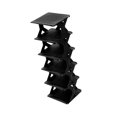 thumbnail image 3 of Zapatero vertical, organizador de almacenamiento, expositor, estante para zapatos, ahorra espacio para dormitorio, sala de estar, entrada, dormitorio, 6 niveles, 3 of 8