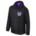 thumbnail image 2 of Unisex Stadium Essentials Black Sacramento Kings Compete Quarter-Zip Hoodie Jacket, 2 of 3