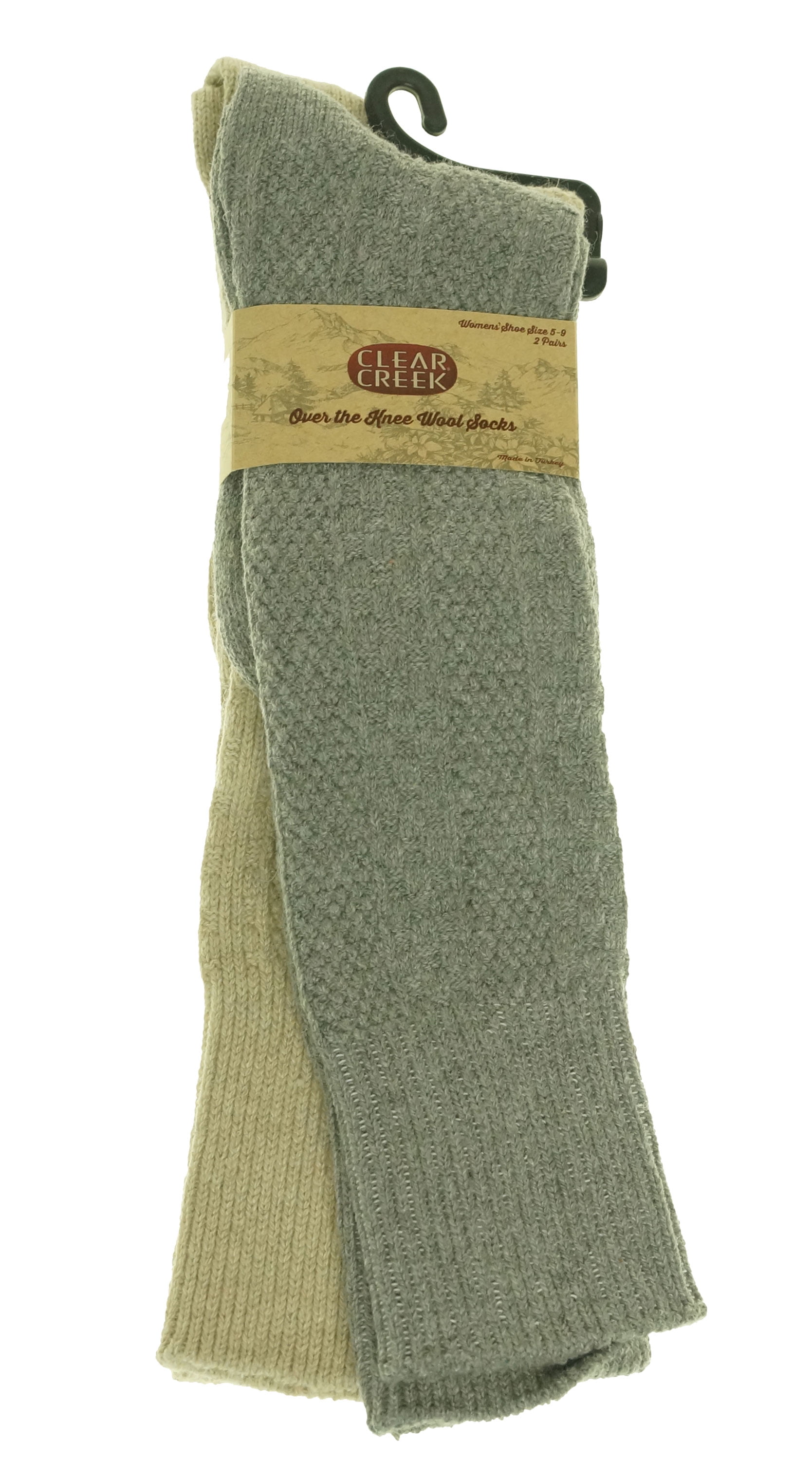 over the knee wool socks