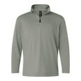 thumbnail image 4 of AllPro 41870Y Pro-Lock Youth Performance Quarter-Zip Pullover-GREYSTONE-L, 4 of 6