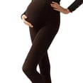 thumbnail image 2 of Visland Women Pantyhose, Casual Solid Color Stretchy Slim Fit Winter Thicken Warm Maternity Leggings for Pregnant Women, 2 of 8