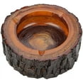 thumbnail image 1 of Cenicero de madera de árbol amarillo, cenicero creativo especial y de decoración antigua hecho de madera de calidad (11-12 cm), 1 of 5