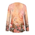 thumbnail image 3 of UoCefik Tops for Women 2024 Tunic Shirts Long Sleeve to Wear with Leggings Crew Neck Blouses Solid Color Tees Tops Complexion 3XL, 3 of 5