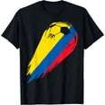 thumbnail image 1 of T-Shirt Joueur de Soccer Fierté Colombie - Blanc - 2TG, 1 of 2