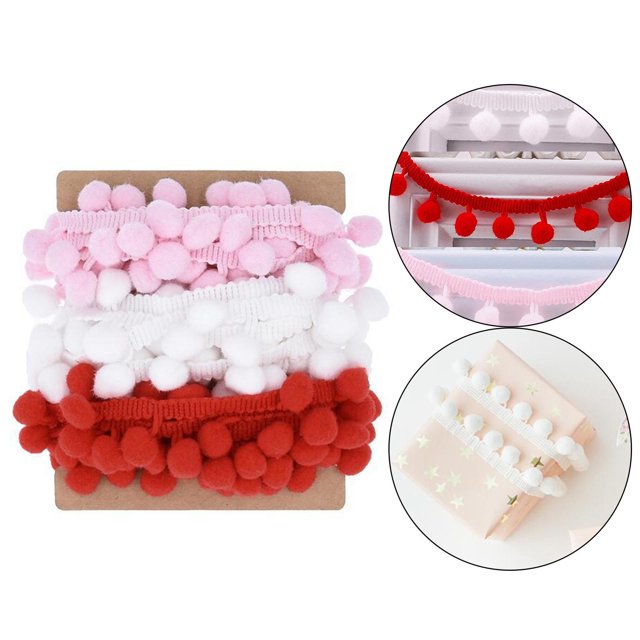 Cinta con flecos de 13 yardas Perfecl Adorno de encaje para almohada cortinas decoración para hogar