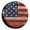 American Flag Painted On Wood 01, variant on KAKALAD Lake Forests Campfire 04 Spare Tire Cover Universal Vehicle Accessories Buckle Car Tools 14”in