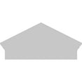 thumbnail image 5 of Ekena Millwork 26"W x 13-3/8"H x 2-3/4"P (Pitch 6/12) Peaked Cap 3 Spoke Architectural Grade PVC Combination Pediment, 5 of 8