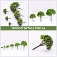 thumbnail image 2 of CIMAXIC 12PCS Building Sand Table DIY Flower Tree Garden Field DIY Landscape Tree Decor,3.94"X3.94"X3.94", 2 of 5
