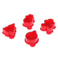thumbnail image 4 of 4Pcs/Set Christmas Cookie Biscuit Mold 3D Cookie Plunger Cutter DIY Baking Mould, 4 of 6