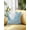Blue, Turquoise, White, variant on Outdoor Pillows Waterproof, Pink Green Palm Leaves Throw Pillows with Inserts Included, Summer Tropical Plants Botanical Indoor Outdoor Decorative Lumbar Pillow for Bed/Couch/Patio 16"x16", 1Pcs