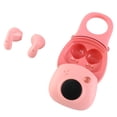 thumbnail image 4 of Auriculares inalámbricos con luces liderados auriculares bt en forma de cámaa con auriculares comerciante de Lenguaje multifunción hifi cordón, 4 of 7