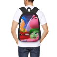 thumbnail image 4 of Yiaed inside out 2 Pattern Carry on Backpack,16.5x12.5x5.5 Personal Item Bag Carry On Backpack Water Resistant Lightweight Daypack, 4 of 6
