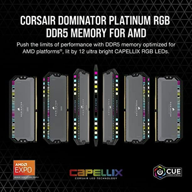 CORSAIR Vengeance - DDR5 - kit - 32 Go: 2 x 16 Go - DIMM 288