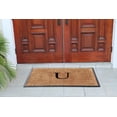 thumbnail image 3 of A1HC First Impression 30 in. x 48 in. Rubber and Coir Molded Double Monogrammed Door Mat, 3 of 9