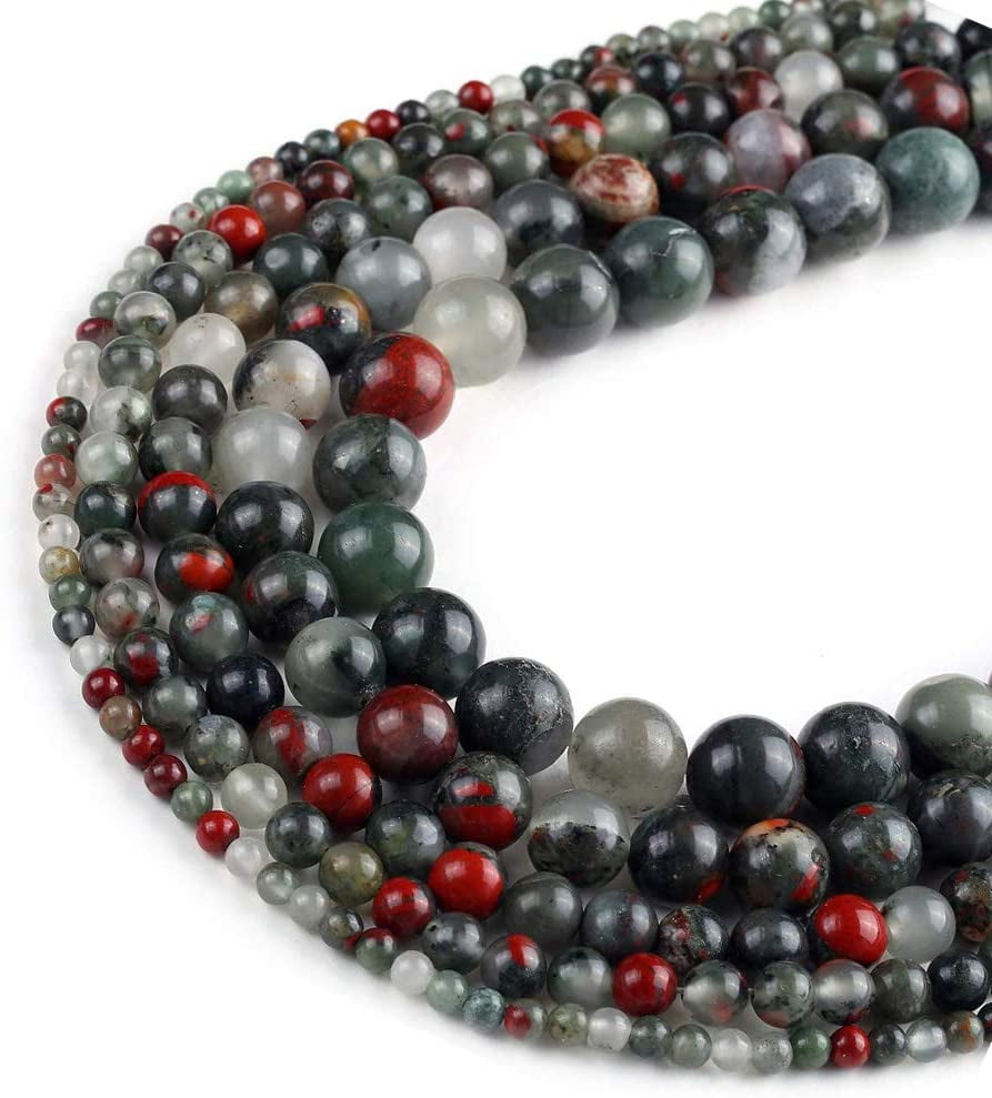 Natural Gemstones 6mm Faceted Round Loose Beads Strand 15'' ~ 16'' Pick Stone 