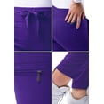 thumbnail image 4 of Adar Pro Scrubs For Women - Fashionable Yoga Jogger Scrub Pants, 4 of 7