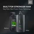 thumbnail image 5 of (4 pack) Dove Men+Care Shampoo for Hair Refreshing & Strengthening, Fresh + Clean with Menthol, 28 fl oz, 5 of 12